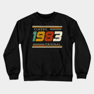 Classic 1983 Original Vintage Crewneck Sweatshirt